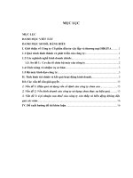 BÁO cáo THỰC tập TỔNG hợp (tại về công ty cổ phần đầu tư xây lắp và thương mại HIKITA