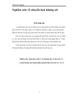 Nghiên cứu tổng hợp zeolit y từ khoỏng sột cú cấu trúc 2:1 và ảnh hưởng của thành phần nguyên liệu cấu trúc 2:1 và 1:1