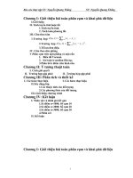 Bài toán phân cụm và khai phá dữ liệu