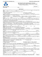 tuyển tập đề thi thử đại học môn hóa có đáp án