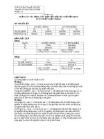 báo cáo ' khảo sát tác động của một số chất ức chế miễn dịch lên chuột nhắt trắng'