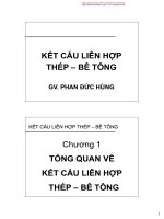 Chương 1 Tổng quan kết cấu liên hợp thép bê tông