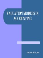 valuation models in accounting