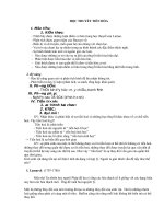 bài giảng ôn thi học sinh giỏi phần học thuyết tiến hóa