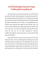 Các lỗi thường gặp trong việc sử dụng từ đồng nghĩa trong tiếng Anh