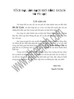 tách bụi, làm sạch khí bằng xiclon và túi lọc