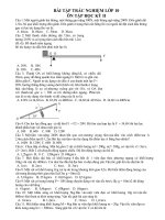 BÀI tập TRẮC NGHIỆM lý lớp 10