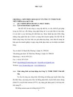 báo cáo kế toán vốn bằng tiền tại công ty viễn thông hai kết nối