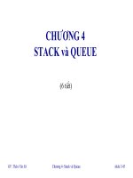 tài liệu về stack và queue