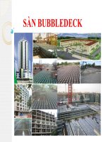 BÀI THUYẾT TRÌNH SÀN BUBBLEDECK