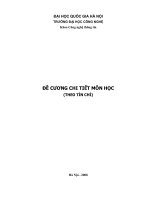 chương trình đào tạo khoa công nghệ thông tin trường đại học quốc gia hà nội