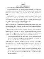 Bài giảng môn kiểm toán tài chính: Chương 3: Bằng chứng kiểm toán