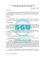 ĐẦU TƯ TRỰC TIẾP CỦA TRUNG QUỐC VIỆT NAM TỪ 2001 ĐẾN 2006: HIỆU QUẢ VÀ HẠN CHẾ