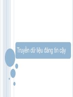 nguyên lý truyền dữ liệu đáng tin cậy