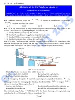 ĐỀ THI THỬ tốt NGHIỆP THPT QUỐC GIA năm 2015 đề số 3