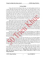 Báo cáo thực tập kế toán tại Công ty TNHH TMDV Văn phòng phẩm Hà Nội