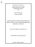đánh giá rối loạn nhịp tim bằng điện tim thông thường và máy monitor ở bệnh nhân nhồi máu cơ tim cấp