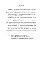 kiến thức và thái độ của bệnh nhân về chế độ dinh dưỡng trong điều trị ung thư