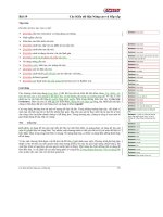 các kiểu dữ liệu nâng cao và sắp xếp theo lý thuyết