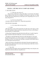 Đồ án tốt nghiệp về nhiên liệu sinh học