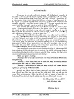 Chuyên đề tốt nghiệp kế toán vốn bằng tiền và các khoản đầu tư ngắn hạn công ty TNHH LAMDA