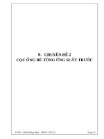 Cọc Ly Tâm ứng lực trước