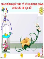 Bài 4: Trường hợp bằng nhau thứ 2 của tam giác  c-g-c