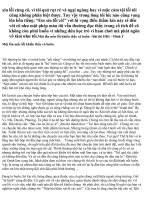 Một lần mắc lỗi với thầy cô