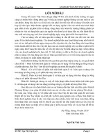 Luận văn kinh tế Phân tích tình hình quản lý và hiệu quả sử dụng vốn lưu động tại tổng công ty cổ phần dệt may Hòa Thọ