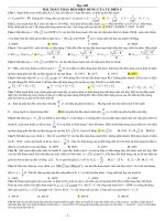 Bài Tập Có C Thay Đổi