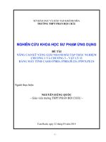 nâng cao kỹ năng giải nhanh bài tập trắc nghiệm chương 1 và chương 3 – vật lý 12 bằng máy tính casio 570es; 570es.plus; 570vn.plus