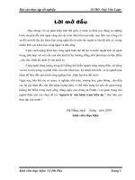 Báo cáo thực tập tốt nghiệp ngành điện đề tài nguyên lý vận hành trạm biến áp