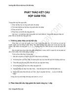 phát thảo kết cấu hộp giảm tốc