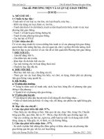 chu de Phuong tien giao thong