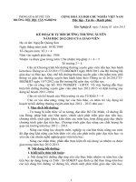 Kế hoạch tự bồi dưỡng năm 2013