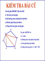 tiết 26: diện tich hình chữ nhật