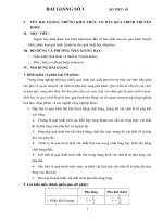 GIÁO TRÌNH Truyền khối