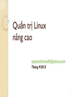 Quản trị Linux nâng cao
