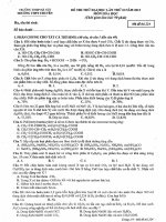 Chuyên ĐHSP Hà Nội lần 2 ( Rõ net )