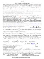 Bài Tập Có R, L Thay Đổi