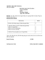 Bài viết số 6 lớp 6 CT