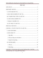 đề tài hệ thống đèn, chuông dùng cho sinh hoạt tập thể tại các trường phổ thông