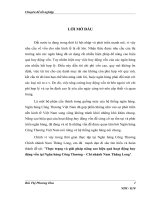 Thực trạng và giải pháp nâng cao hiệu quả hoạt động huy động vốn tại ngân hàng công thương chi nhánh Nam Thăng Long