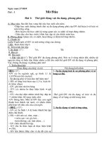 Giáo án sinh 7 cả năm