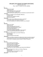 tổng hợp đề thi nói B2