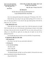 Kế hoạch tổ chức hội trại 26/3