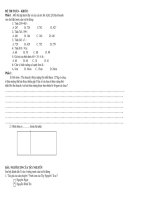 Đề thi giữa học kì II