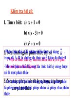 biến đổi các biểu thức hơux tỉ