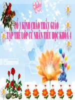 Hình thành hoạt động học tập