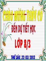 ÔN TẬP HÌNH 8 CHƯƠNG III - CHUẨN